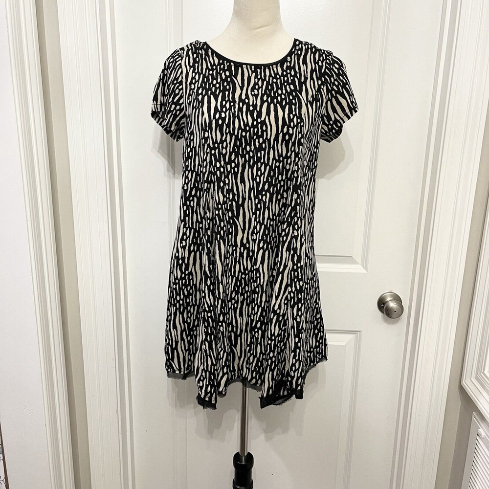 Urban‎ Outfitters UO Silence Noise Flowy Relaxed Babydoll Shirt Mini Dress SZ M